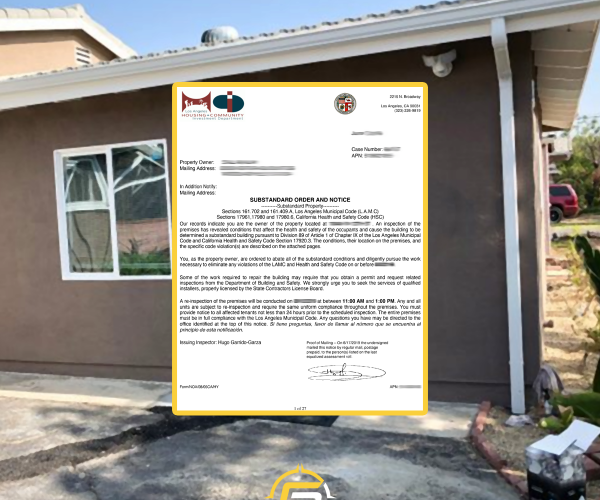 Legalize Unpermitted Garage Conversion