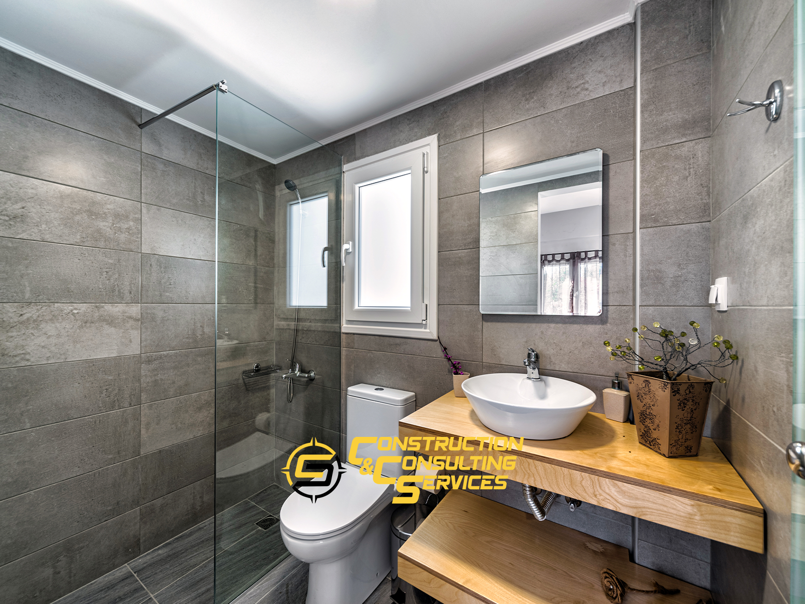 Bathroom remodel by CCS Inc in Los Angeles